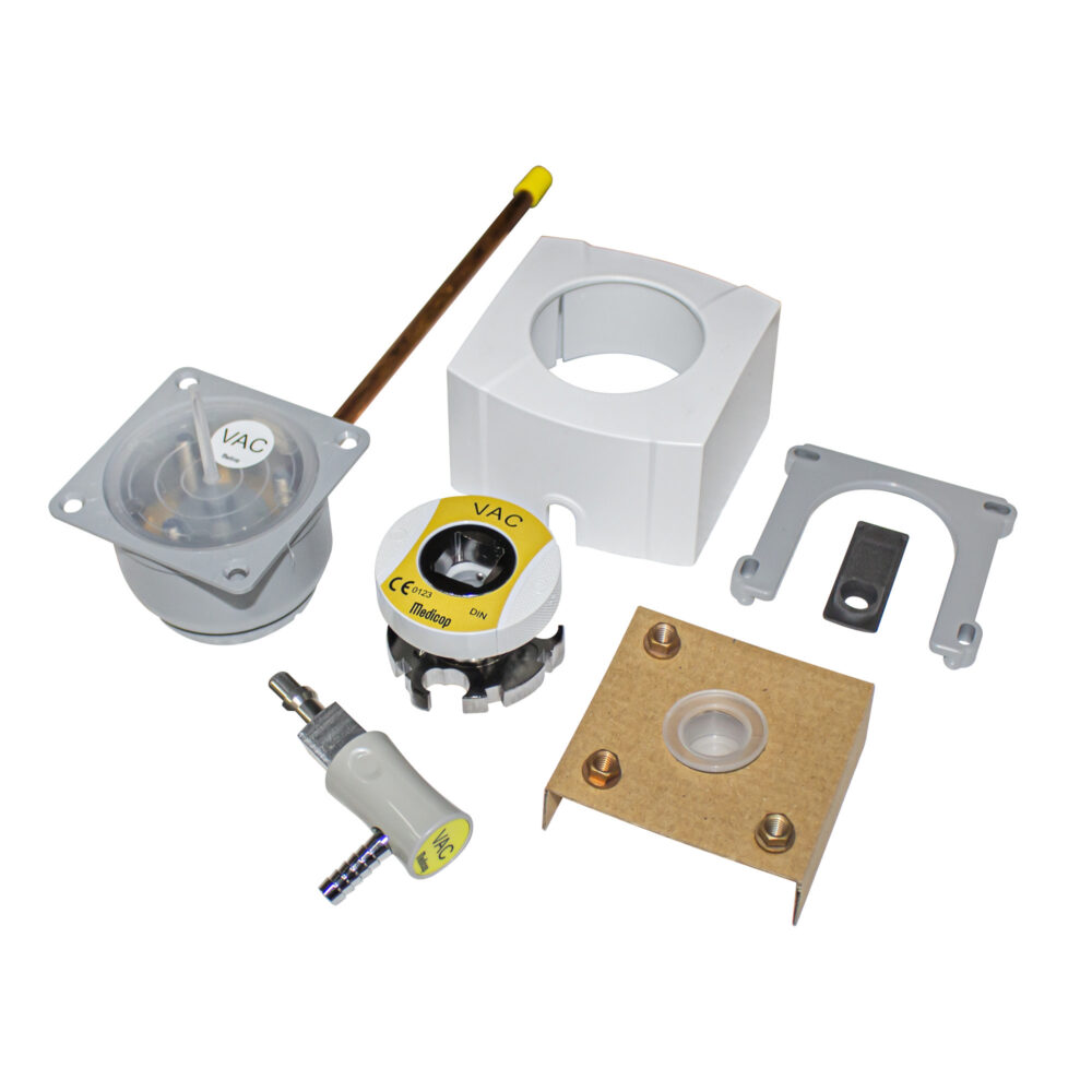 Розетка газова SMARTLET DIN, вакуум (настінна), 1035003