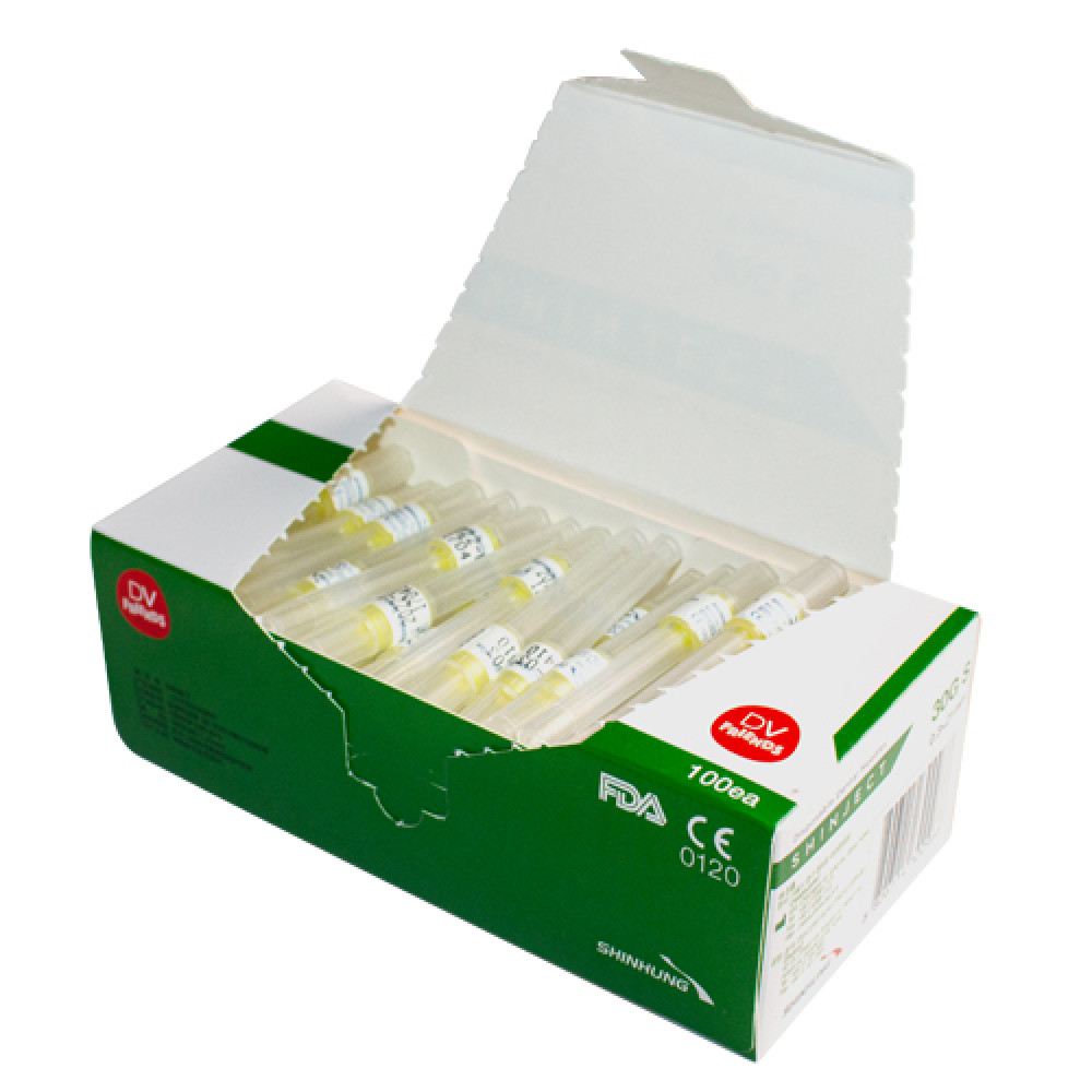 Игла карпульная SHINJECT 30G S (0.3x21мм), зеленый, метрический тип (100 шт)